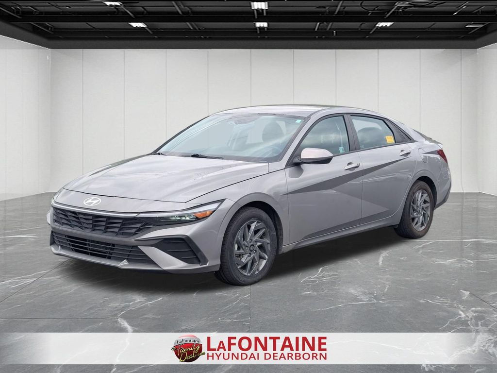 2025 Hyundai Elantra Hybrid Blue