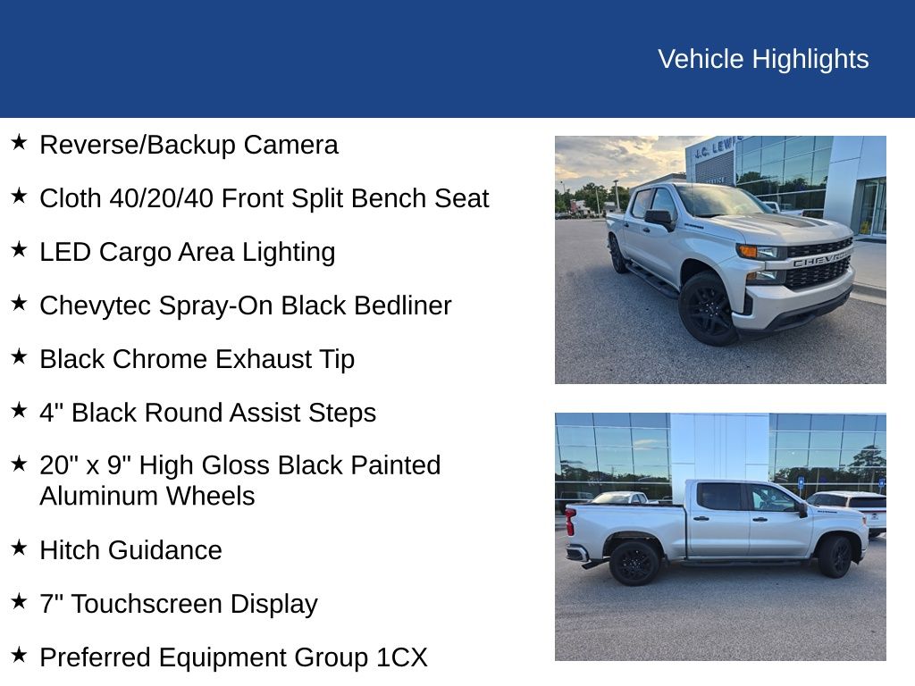 2021 Chevrolet Silverado 1500 Custom