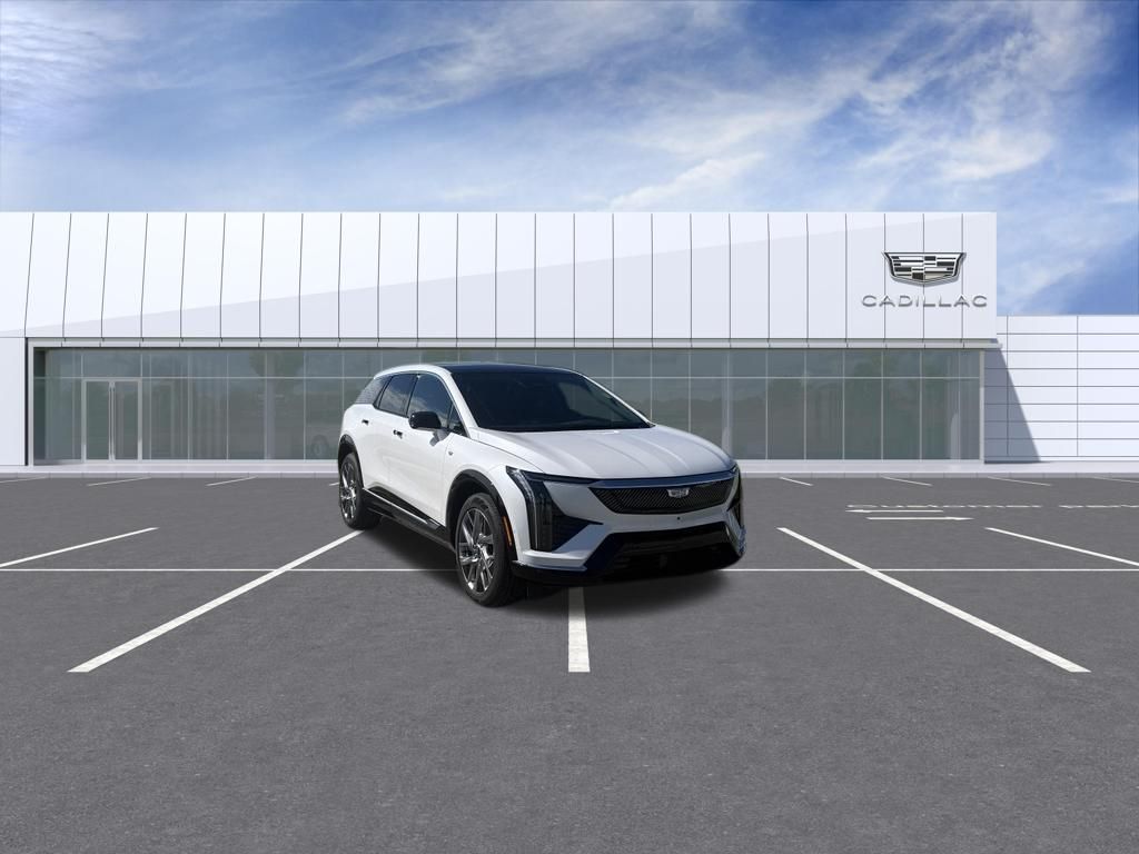 Crystal White Tricoat 2025 Cadillac OPTIQ Luxury 2 AWD SUV / Crossover All-Wheel Drive 1-Speed Automatic