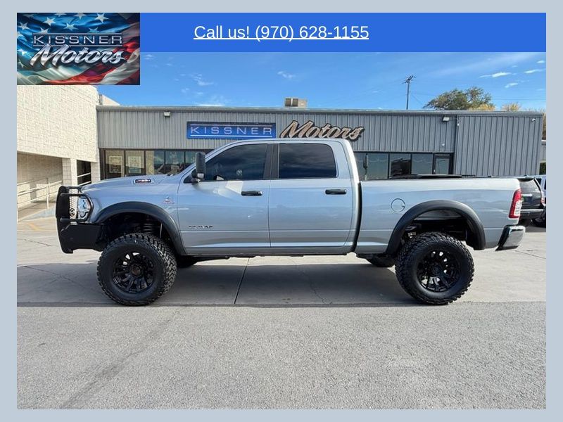 Billet Silver Metallic Clearcoat 2022 RAM 2500 Pickup Truck Four-Wheel Drive 6-Speed Automatic