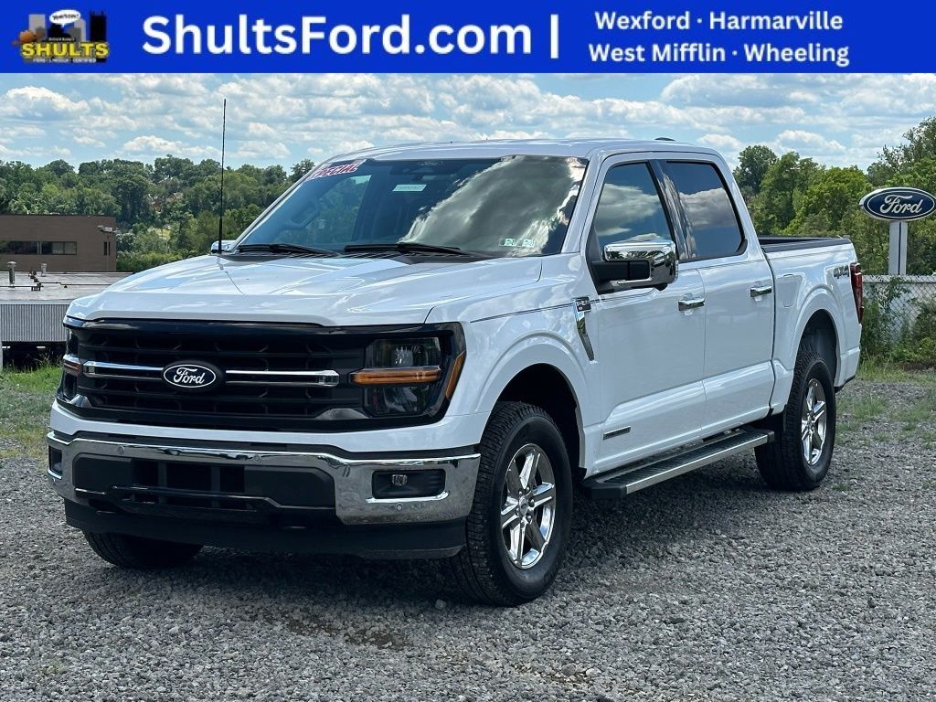 Oxford White 2025 Ford F-150 Pickup Truck Four-Wheel Drive Automatic
