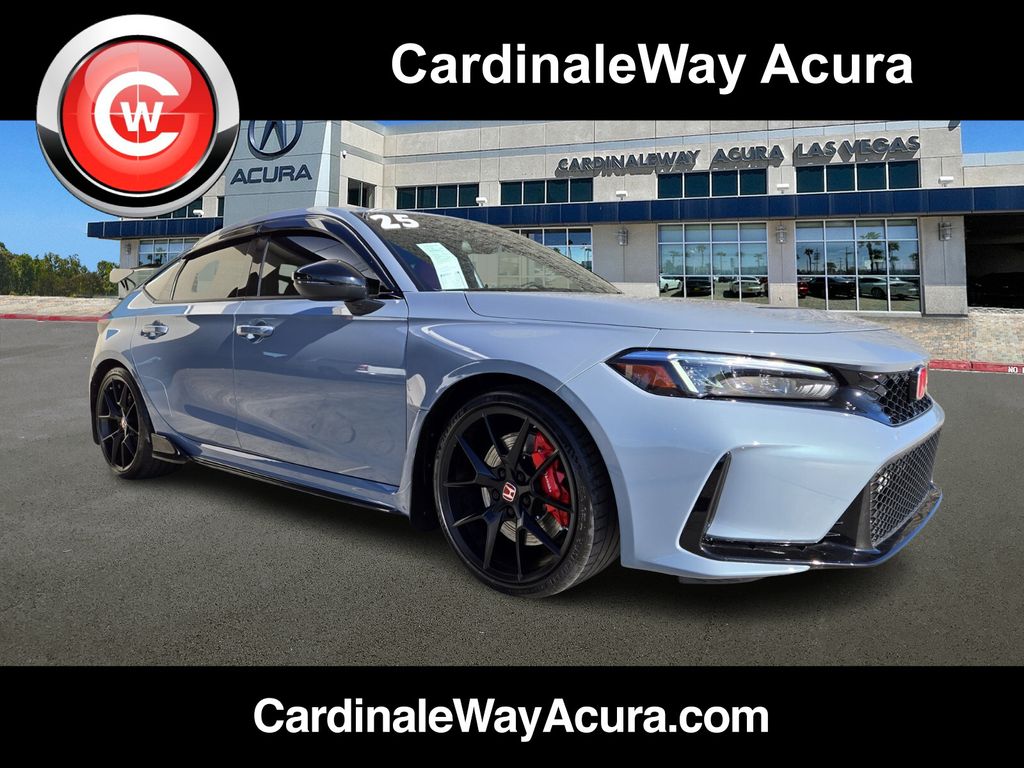Sonic Gray Pearl 2025 Honda Civic Type R FWD Hatchback Front-Wheel Drive 6-Speed Manual