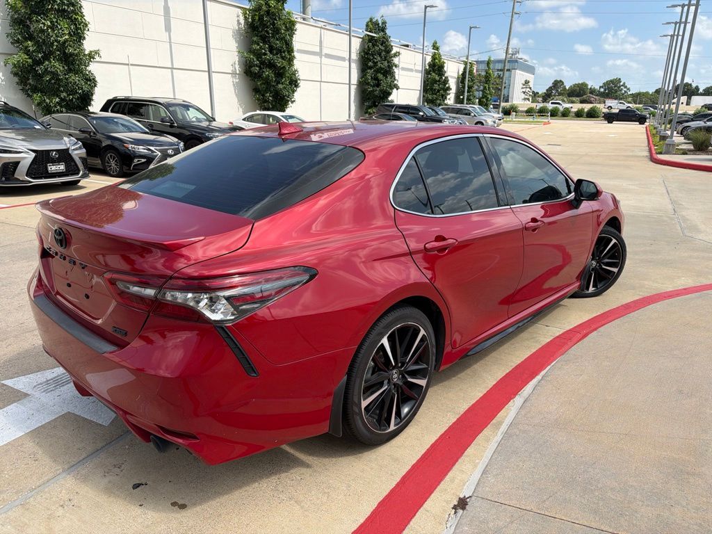 2022 Toyota Camry XSE Red at Emmons Autoplex