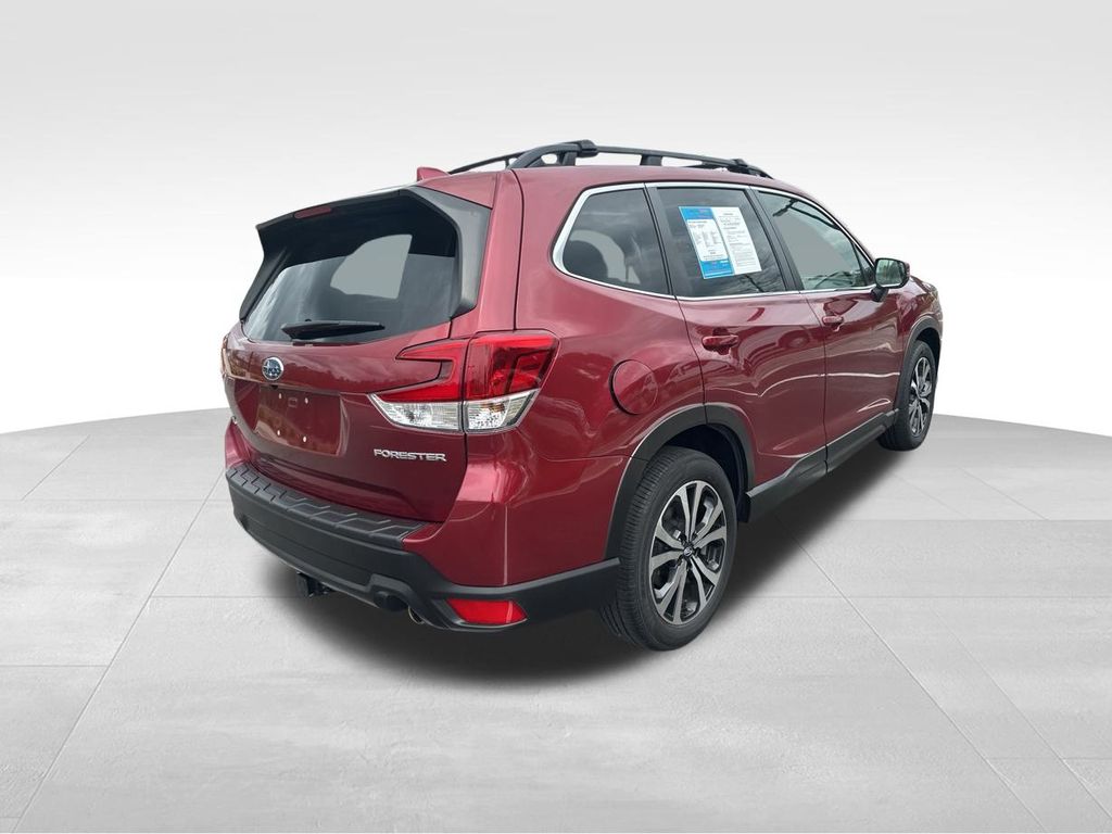 2022 Crimson Red Pearl Subaru Forester Limited AWD SUV