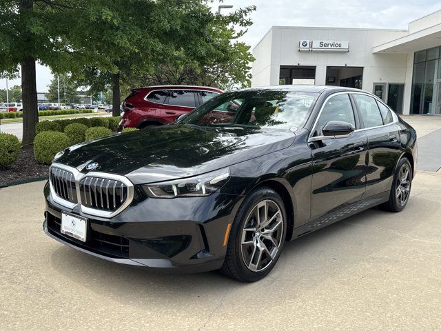 Black Sapphire Metallic 2026 BMW 5 Series Sedan All-Wheel Drive 8-Speed Automatic