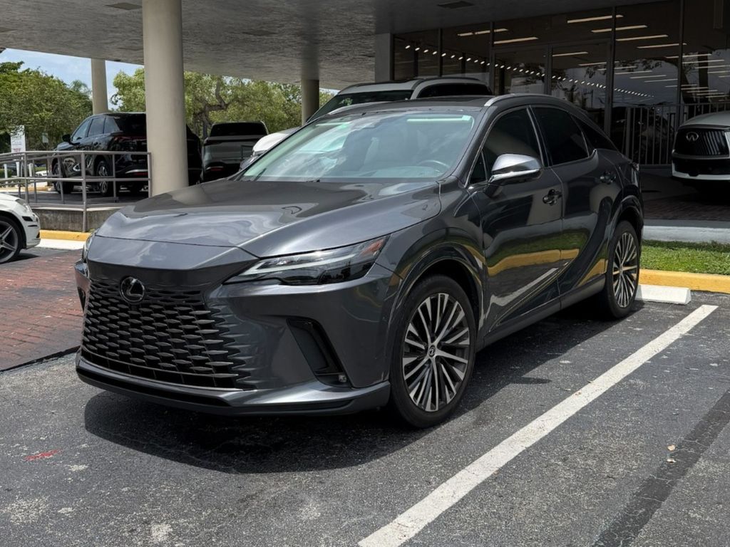 Gray 2024 Lexus RX SUV / Crossover Front-Wheel Drive 8-Speed Automatic