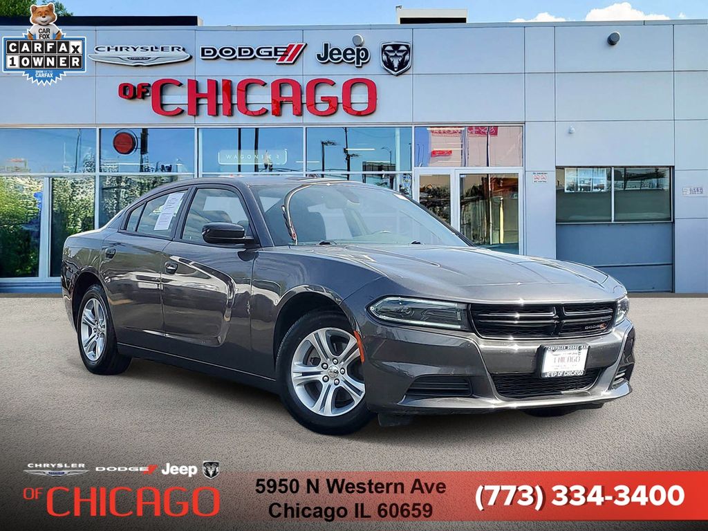 Gray (Granite Crystal Metallic Clearcoat) 2023 Dodge Charger Sedan Rear-Wheel Drive 8-Speed Automatic