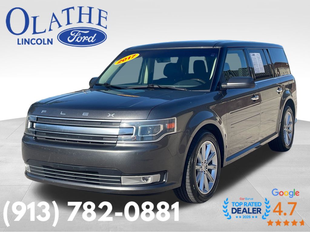 Gray (Magnetic Metallic) 2017 Ford Flex SUV / Crossover Front-Wheel Drive 6-Speed Automatic
