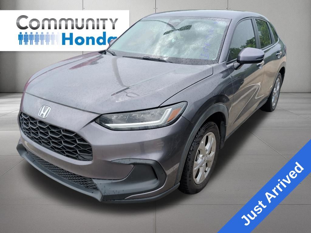 2023 Honda HR-V LX Gray at Classic Chevrolet Galveston
