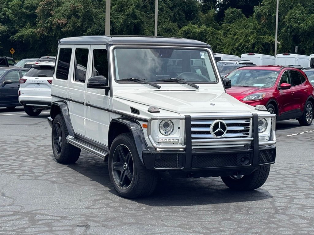 designo Manufaktur Mystic White 2018 Mercedes-Benz G-Class SUV / Crossover All-Wheel Drive 7-Speed Automatic