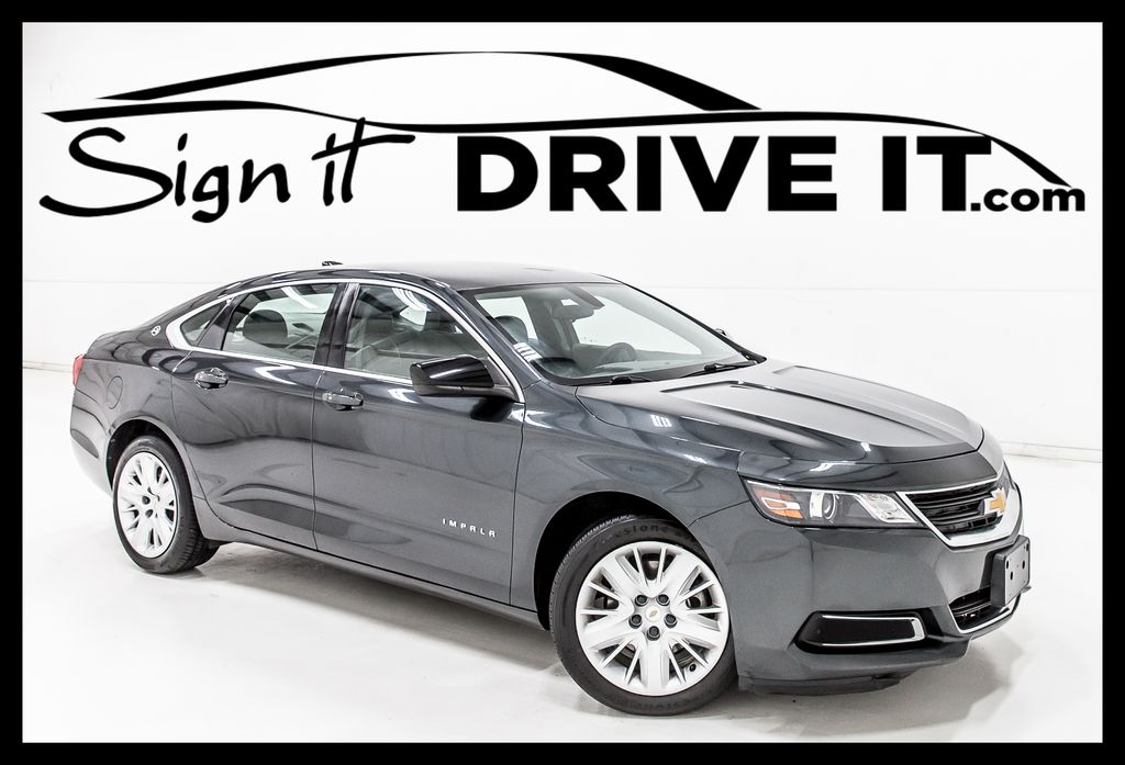 Nightfall Gray Metallic 2018 Chevrolet Impala LS Fleet FWD Sedan Front-Wheel Drive 6-Speed Automatic