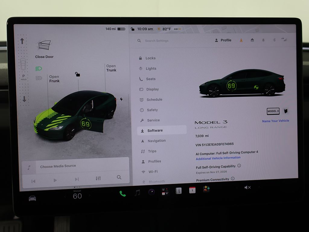 Used 2025 Gray Tesla Long Range image 3