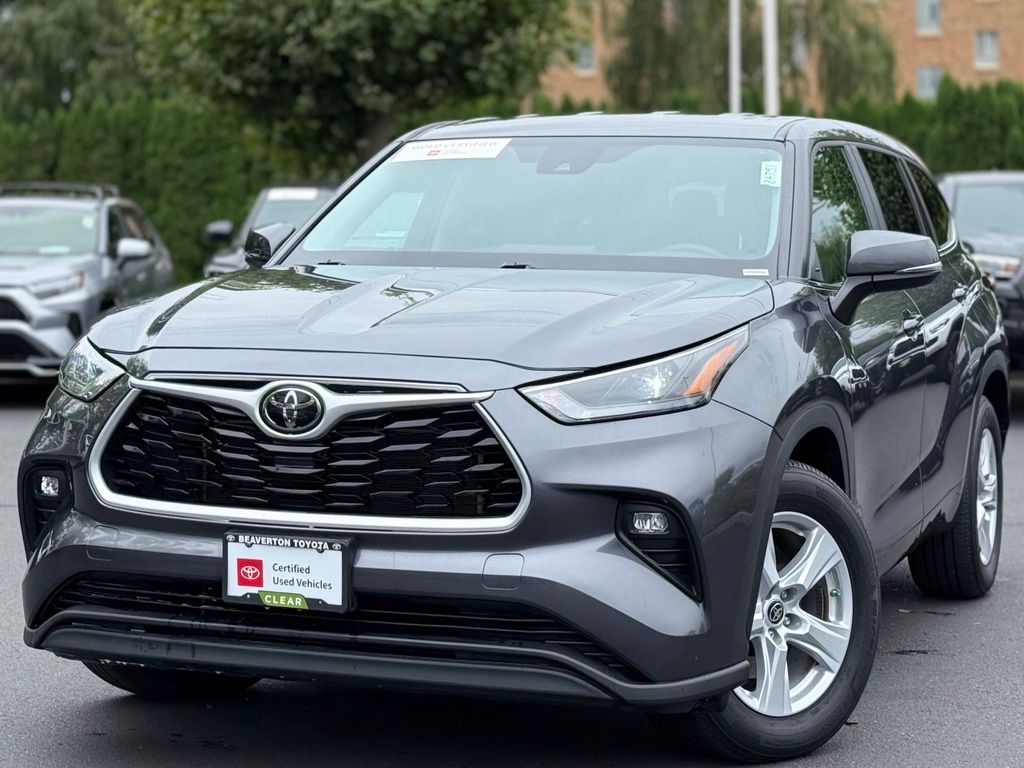 Magnetic Gray Metallic 2023 Toyota Highlander SUV / Crossover Front-Wheel Drive 8-Speed Automatic