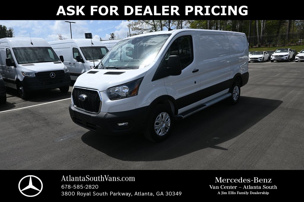 Oxford White 2024 Ford Transit Cargo 250 Low Roof LB RWD Van Rear-Wheel Drive