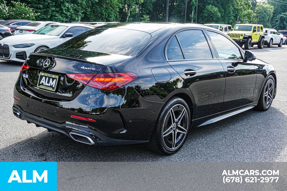 Used 2024 Black Mercedes-Benz C 300 image 5