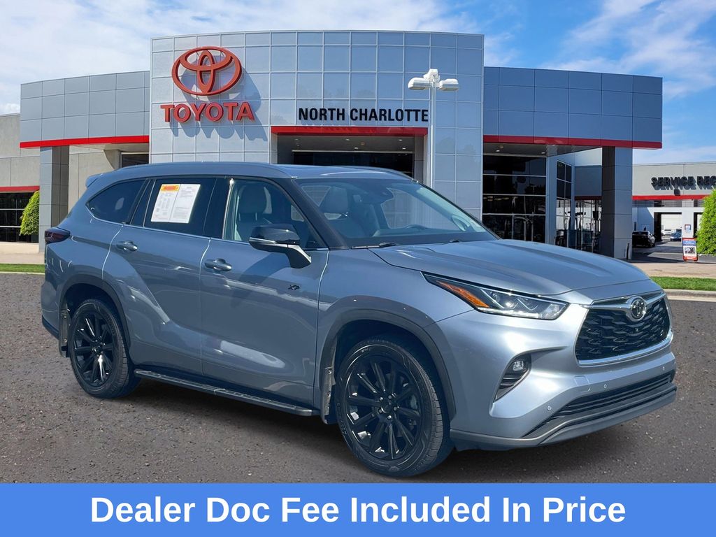 Moon Dust 2024 Toyota Highlander SUV / Crossover Front-Wheel Drive 8-Speed Automatic