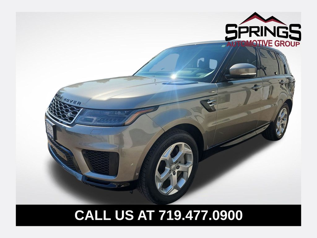 Silver 2018 Land Rover Range Rover Sport SUV / Crossover All-Wheel Drive 8-Speed Automatic