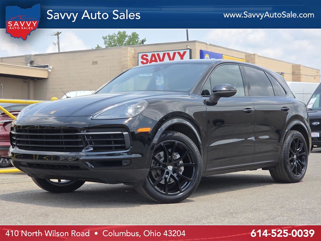 Black 2019 Porsche Cayenne SUV / Crossover All-Wheel Drive 8-Speed Automatic