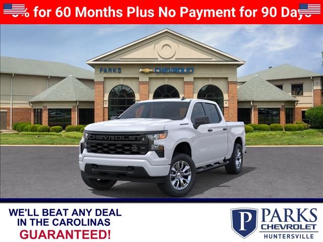 Summit White 2026 Chevrolet Silverado 1500 Pickup Truck Four-Wheel Drive 8-Speed Automatic