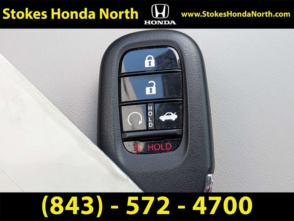 2025 Honda Accord Hybrid EX-L Red at Stokes Honda North