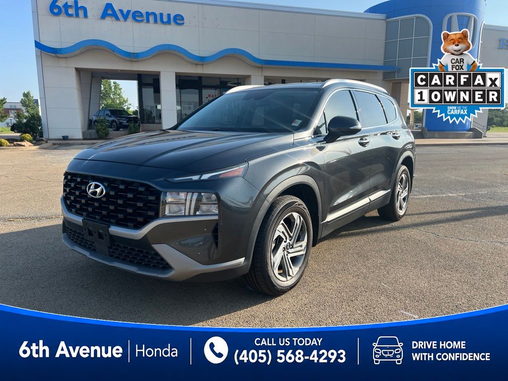 Portofino Gray 2023 Hyundai Santa Fe SUV / Crossover Front-Wheel Drive Automatic