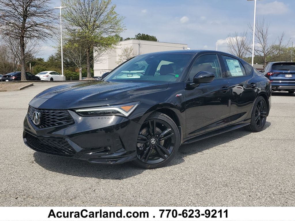 Majestic Black Pearl 2026 Acura Integra FWD with A-SPEC Package Sedan Front-Wheel Drive Continuously Variable Transmission