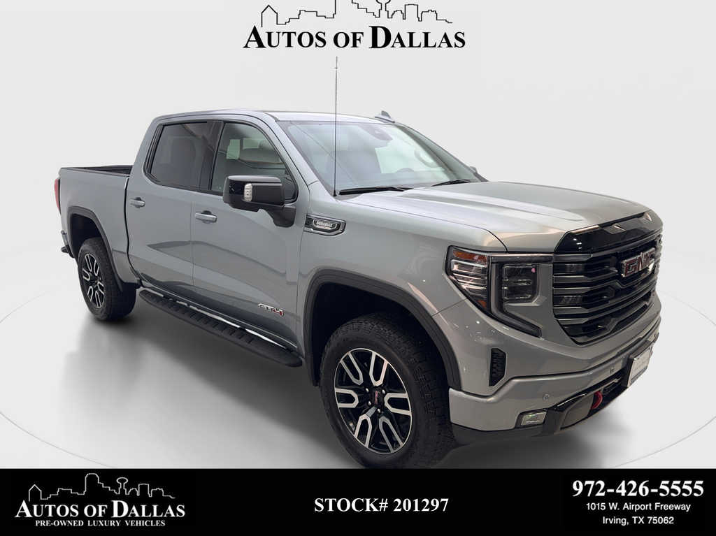 Silver 2025 GMC Sierra 1500 Pickup Truck Four-Wheel Drive Automatic
