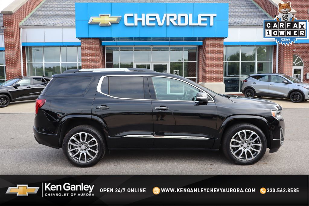 Black (Ebony Twilight Metallic) 2023 GMC Acadia SUV / Crossover Four-Wheel Drive 9-Speed Automatic