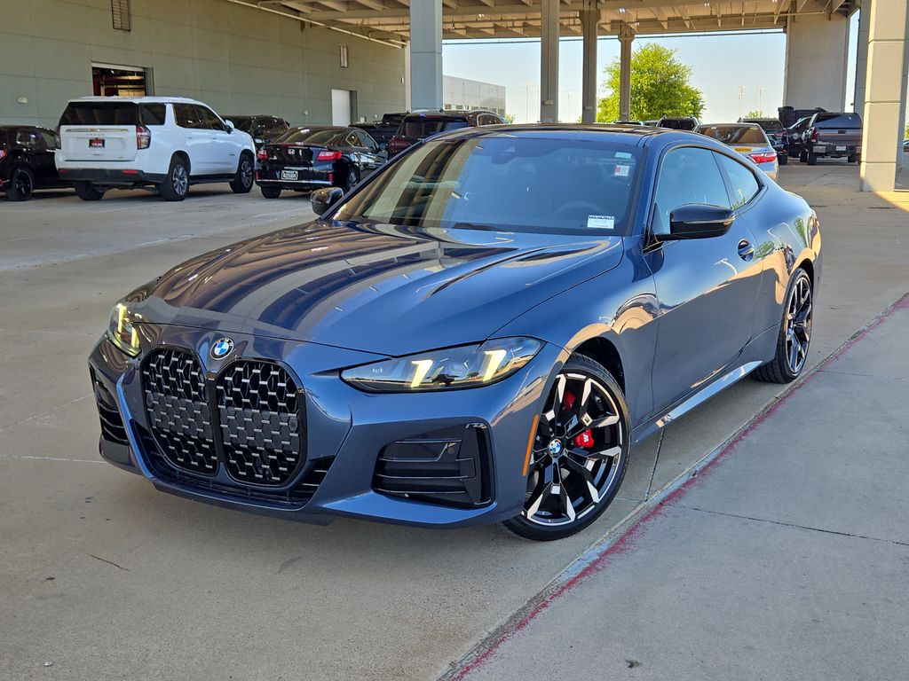 Arctic Race Blue Metallic 2026 BMW 4 Series 430i Coupe xDrive Coupe All-Wheel Drive 8-Speed Automatic