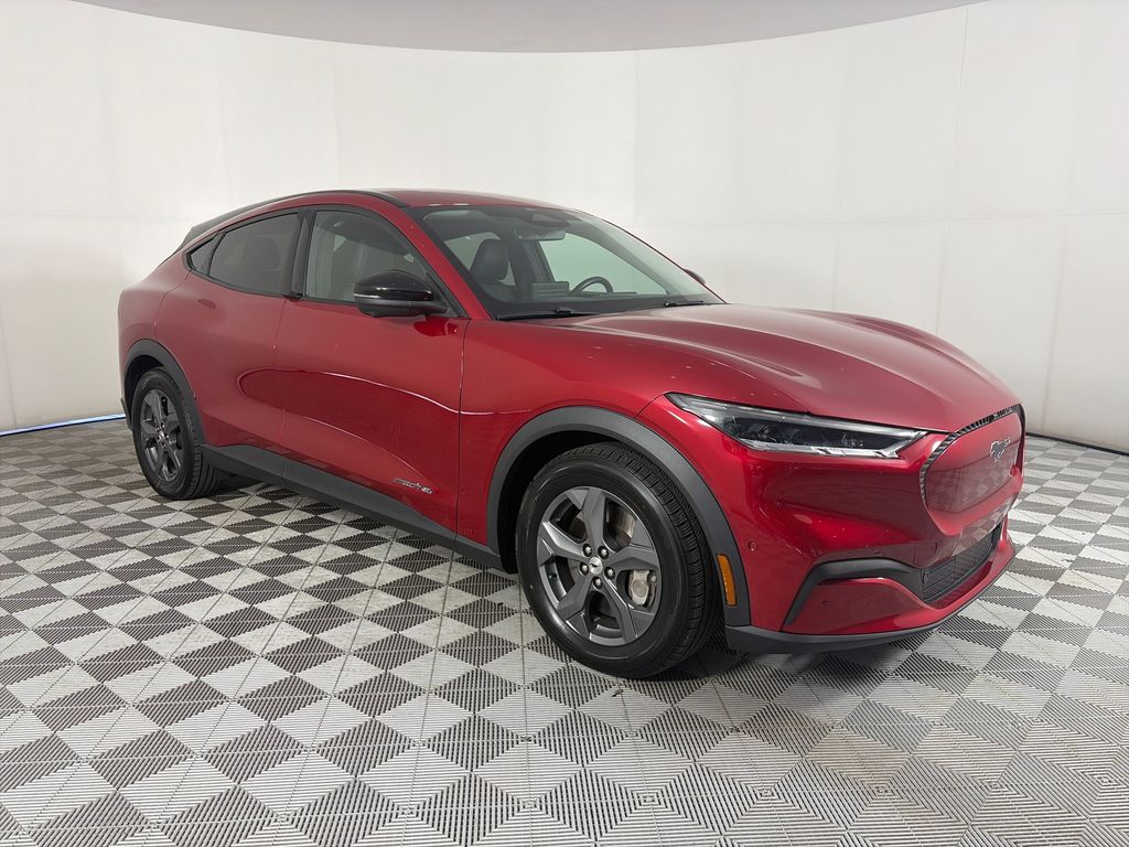 Red Metallic 2023 Ford Mustang Mach-E SUV / Crossover All-Wheel Drive Automatic