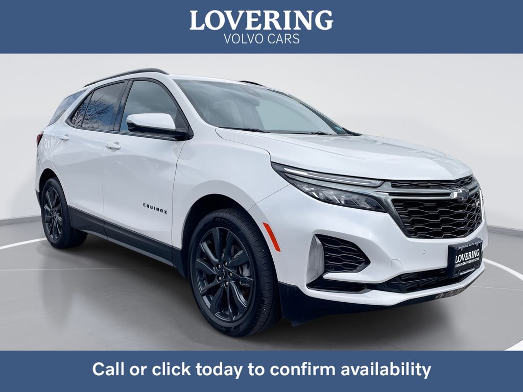 White (Iridescent Pearl Tricoat) 2022 Chevrolet Equinox RS with 1RS AWD SUV / Crossover Four-Wheel Drive 6-Speed Automatic Overdrive