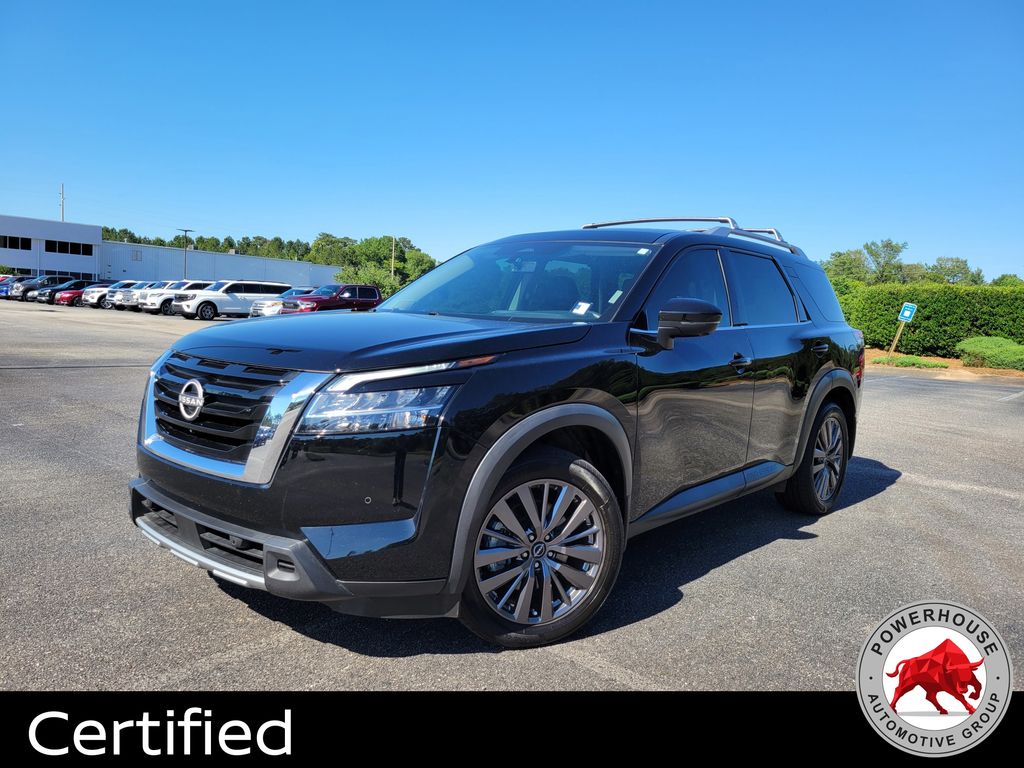 Super Black 2024 Nissan Pathfinder SUV / Crossover Front-Wheel Drive 9-Speed Automatic
