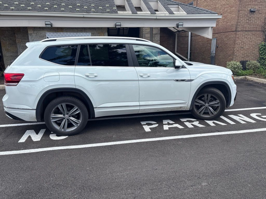 Used 2019 White Volkswagen 3.6L V6 SEL R-Line image 7