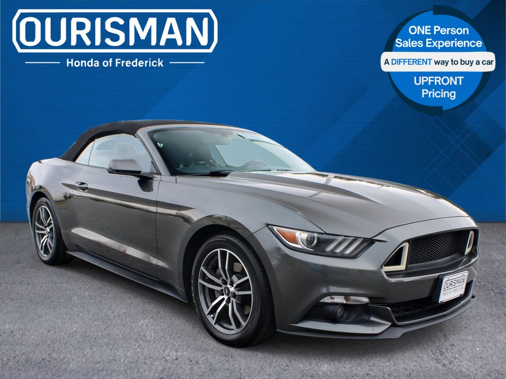 2016 Ford Mustang EcoBoost Premium Convertible RWD