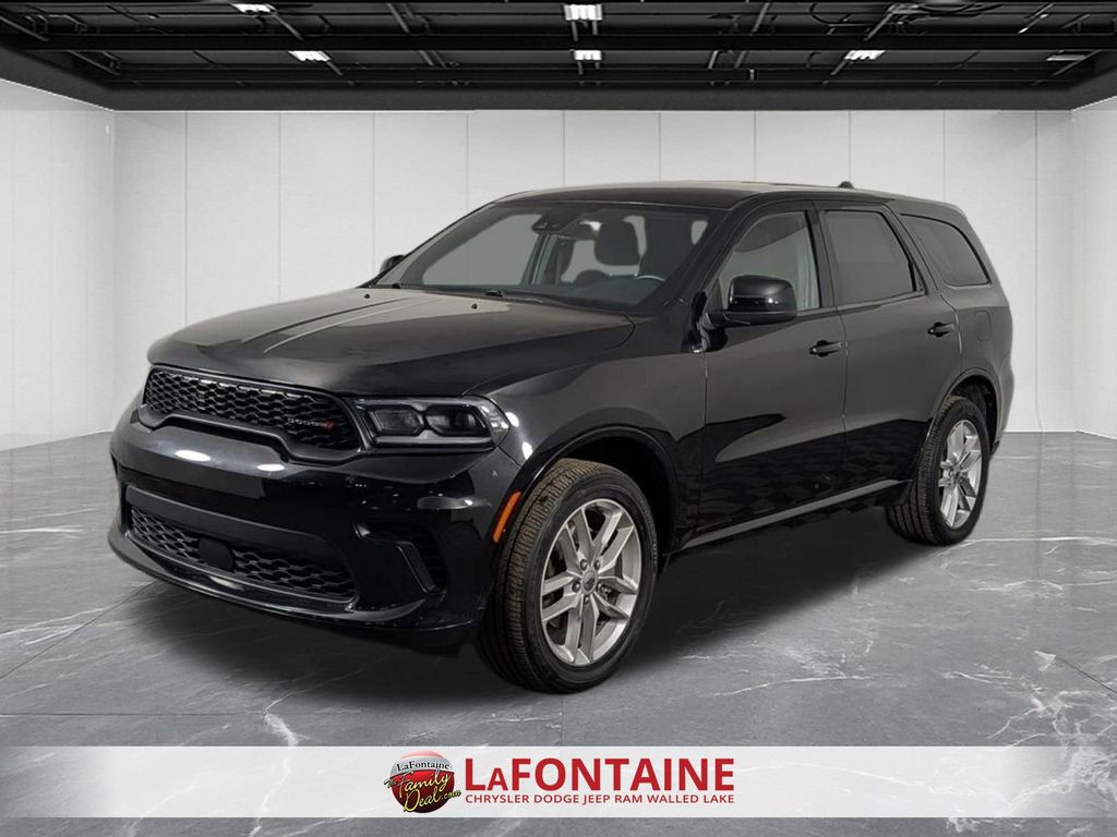 DB Black Crystal Clearcoat 2023 Dodge Durango GT AWD SUV / Crossover All-Wheel Drive 8-Speed Automatic
