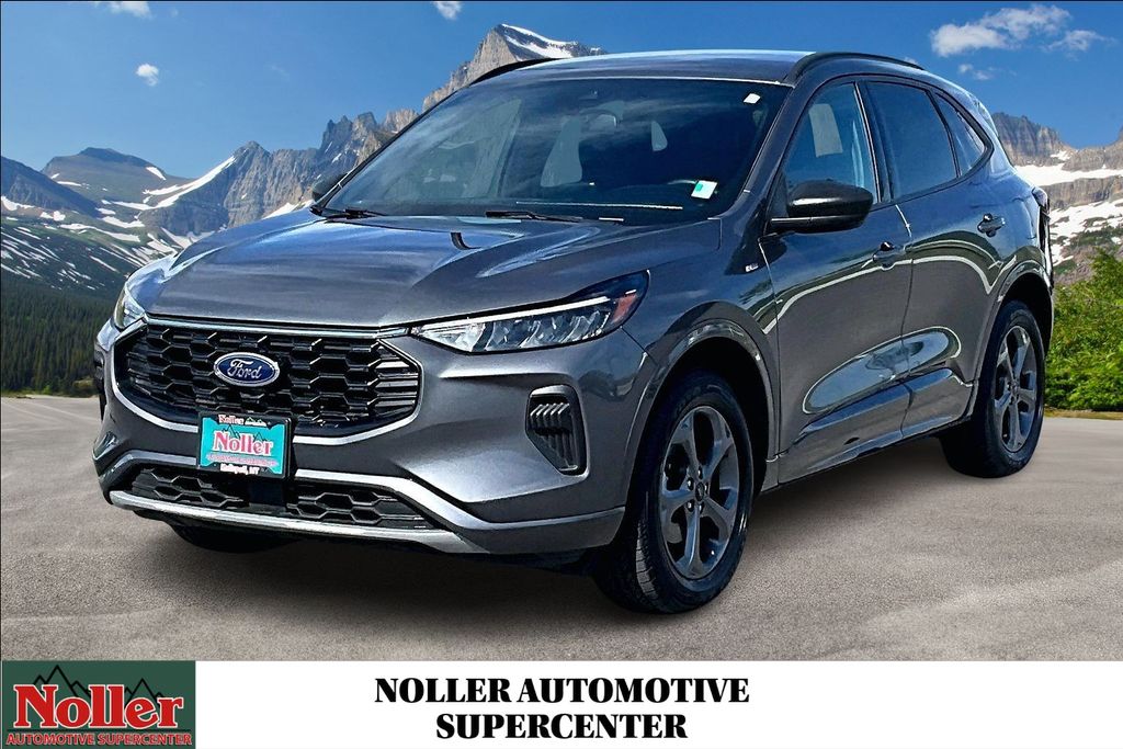 Gray Metallic 2024 Ford Escape SUV / Crossover All-Wheel Drive 8-Speed Automatic