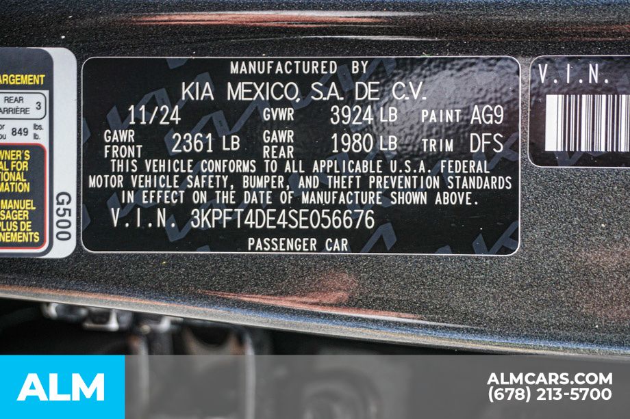 Used 2025 Gray Kia LXS image 55