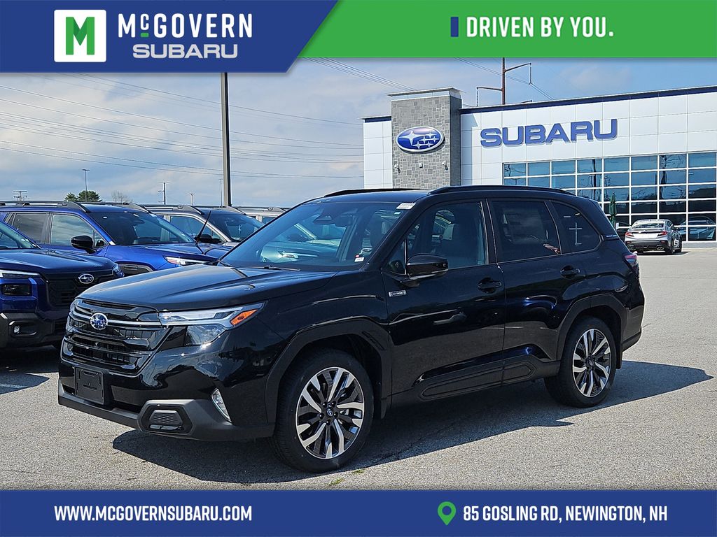 Crystal Black 2026 Subaru Forester Hybrid SUV / Crossover All-Wheel Drive Continuously Variable Transmission