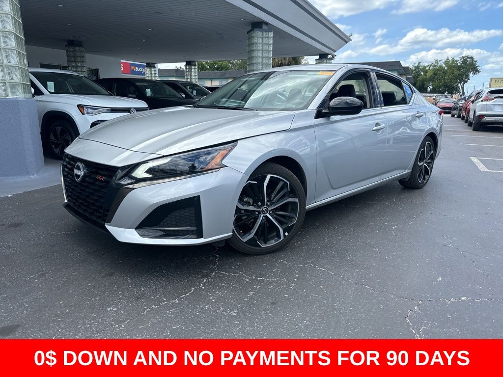 Brilliant Silver Metallic 2025 Nissan Altima 2.5 SR FWD Sedan Front-Wheel Drive Continuously Variable Transmission