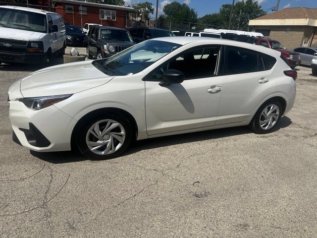 Crystal White Pearl 2024 Subaru Impreza Wagon All-Wheel Drive Continuously Variable Transmission