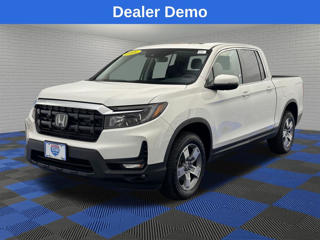 Platinum White Pearl 2026 Honda Ridgeline Pickup Truck All-Wheel Drive 9-Speed Automatic