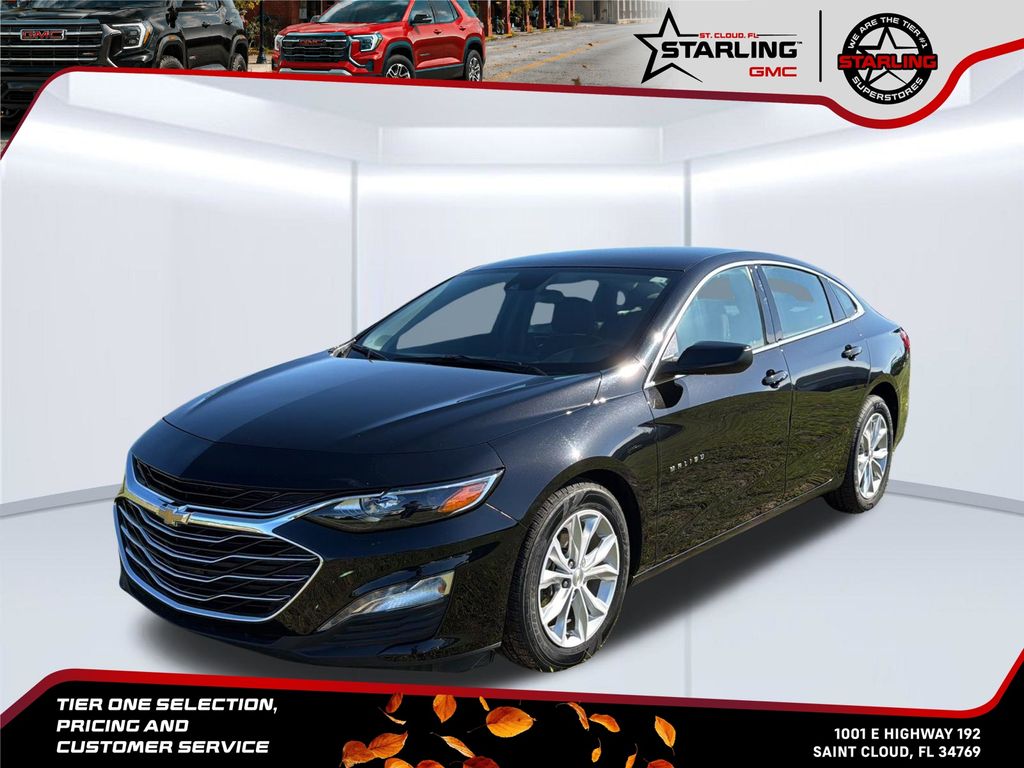 Mosaic Black Metallic 2025 Chevrolet Malibu Sedan Front-Wheel Drive Continuously Variable Transmission