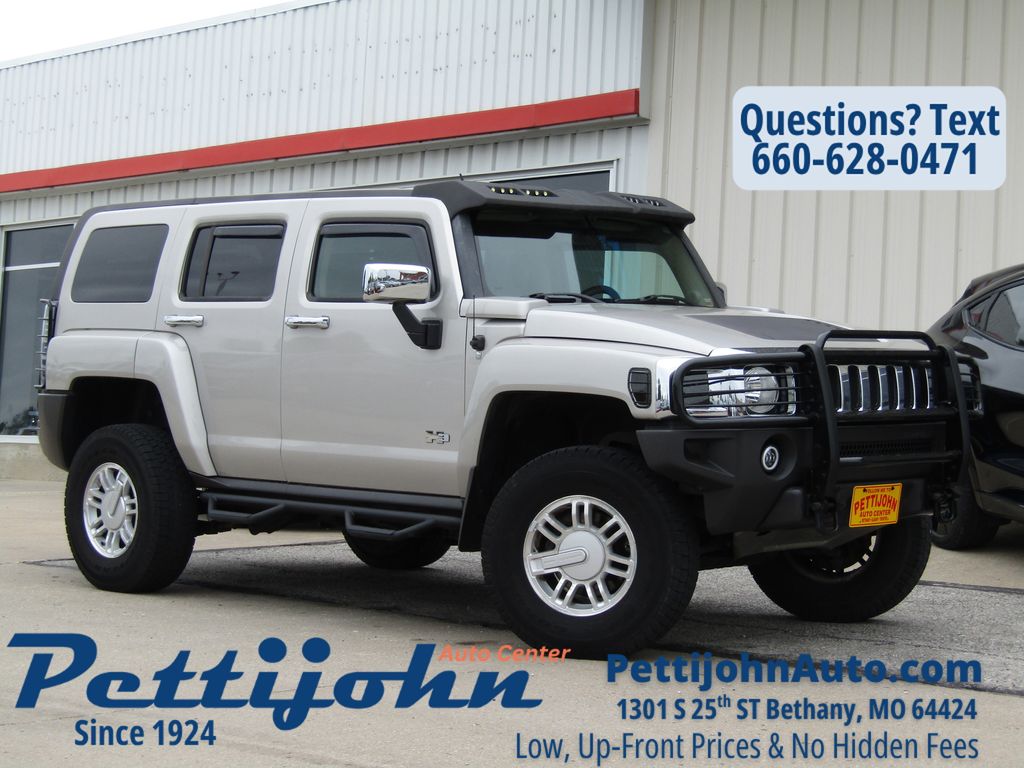 Boulder Gray Metallic 2007 Hummer H3 SUV / Crossover 4-Speed Automatic Overdrive