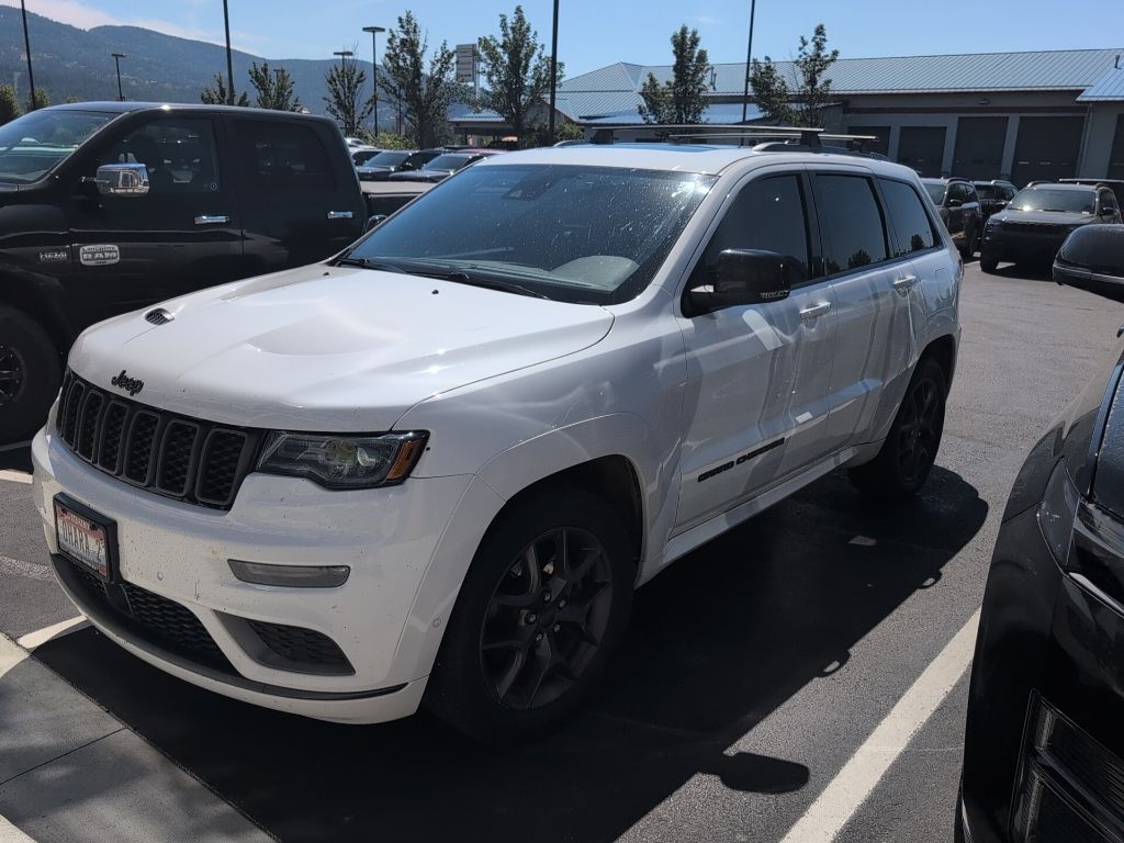 Bright White Clearcoat 2020 Jeep Grand Cherokee SUV / Crossover Four-Wheel Drive 8-Speed Automatic
