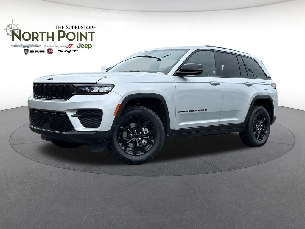 Silver Zynith 2025 Jeep Grand Cherokee SUV / Crossover Four-Wheel Drive 8-Speed Automatic