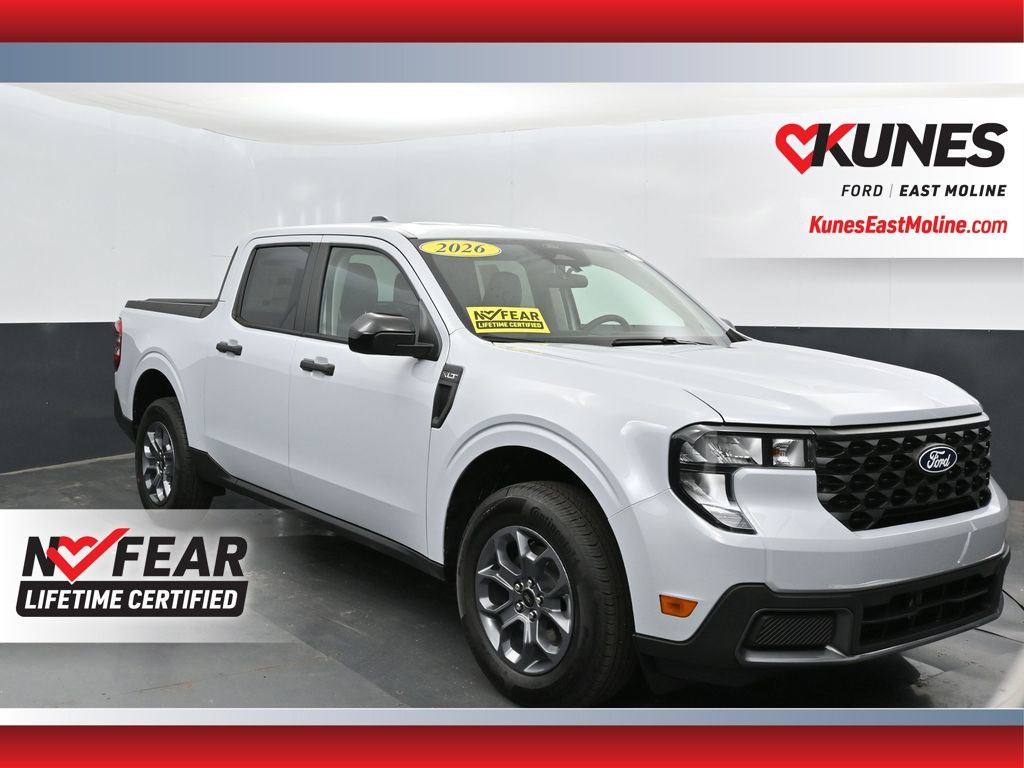 White Metallic 2026 Ford Maverick Pickup Truck All-Wheel Drive Continuously Variable Transmission