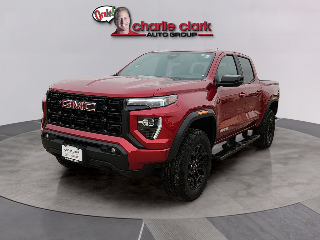 Volcanic Red Tintcoat 2026 GMC Canyon Elevation Crew Cab RWD Pickup Truck 4X2 8-Speed Automatic