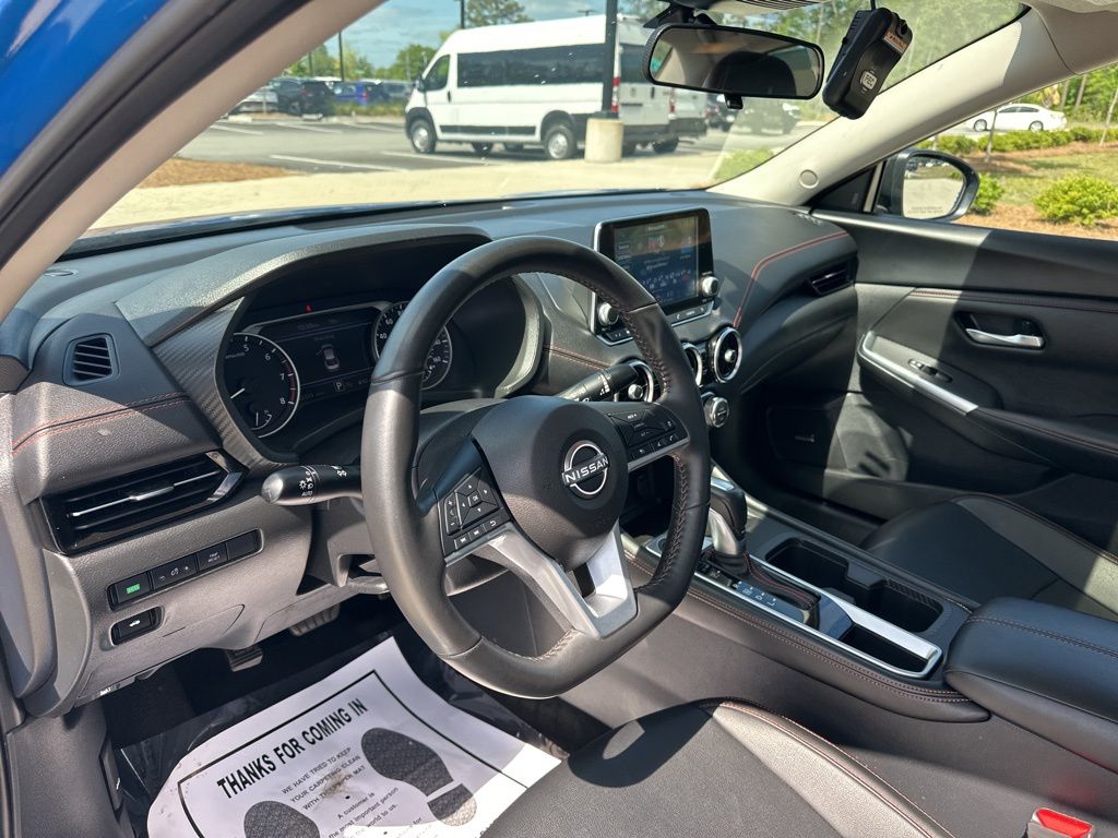 2024 Electric Blue Metallic Nissan Sentra SR FWD Sedan