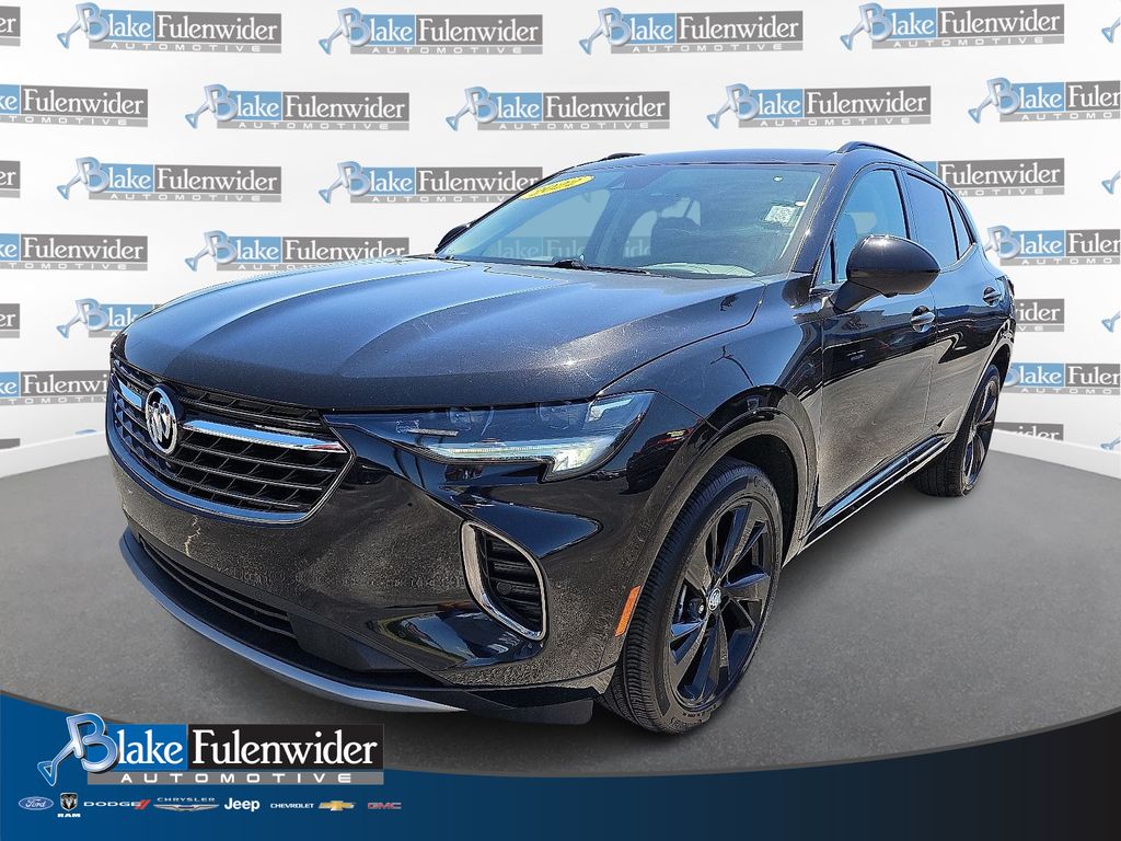 Black (Ebony Twilight Metallic) 2022 Buick Envision SUV / Crossover Front-Wheel Drive 9-Speed Automatic