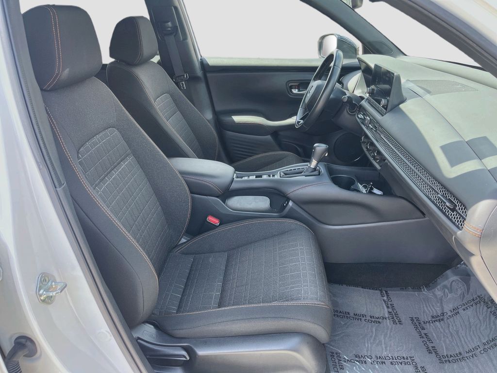 2024 Honda HR-V Sport White at Martin Chrysler Dodge Jeep Ram